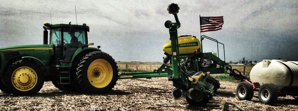 Planter with Flag